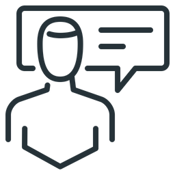 Business conversation Icon