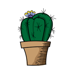 Download Free Cactus Colored Outline Icon Available In Svg Png Eps Ai Icon Fonts