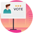 Candidate Publicity Success Evaluation Candidate Progress Icon