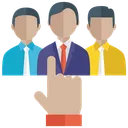 Candidate Selection Recruitment Human Resource Icon