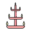 Candle Firework Diwali Icon