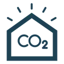 Carbon Dioxide Sensor Icon