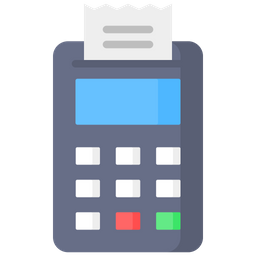 Card swipe machine Icon - Download in Flat Style