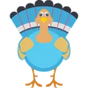 Cartoon Cock Icon