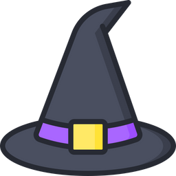 Witch Hat Icon Of Colored Outline Style Available In Svg Png Eps Ai Icon Fonts