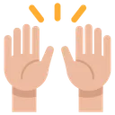 Celebration Gesture Hand Icon