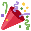 Celebration Party Popper Icon