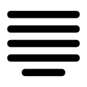 Center Alignment Icon