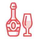 Champagne Alcohol Party Icon