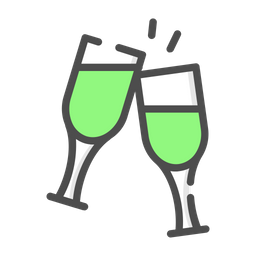 Cheers Icon Of Colored Outline Style Available In Svg Png Eps Ai Icon Fonts