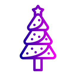 Download Christmas Tree Icon Of Line Style Available In Svg Png Eps Ai Icon Fonts 3D SVG Files Ideas | SVG, Paper Crafts, SVG File