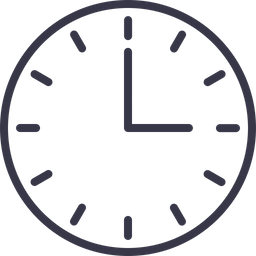 Clock Icon Of Colored Outline Style Available In Svg Png Eps Ai Icon Fonts