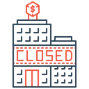 Closed Business Enterprise Icon