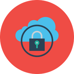 Cloud, Data, Optimization, Secure, Lock, Safe, Protected Icon png