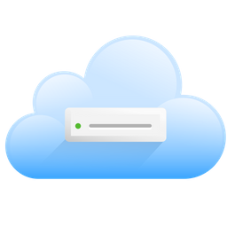Cloud hosting Icon