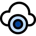 Cloud Media Online Media Online Multimedia Icon