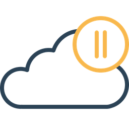 Cloud Media Icon