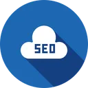 Cloud Seo Tool Icon