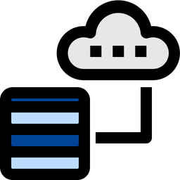 Free Cloud Server Icon Of Colored Outline Style Available In Svg Png Eps Ai Icon Fonts