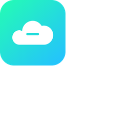 Cloud, Storage, Online, Data, Big, Database, Subtract Icon png