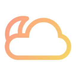 Cloudy Night Icon