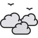 Cloudy Weather Cloud Cloudy Sky Icon