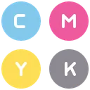 Cmyk Color Color Code Icon