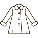 Coat Jacket Winter Icon