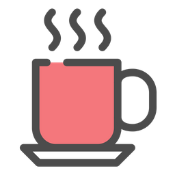 Download Coffee Cup Icon Of Colored Outline Style Available In Svg Png Eps Ai Icon Fonts PSD Mockup Templates