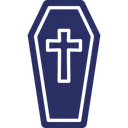 Coffin Funeral Coffin Graveyard Icon