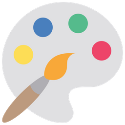 Color plate Icon