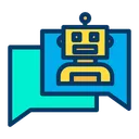 Artificial Conversational Entity Bot Chat Bot Icon