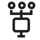 Computer Connection Chain Icon