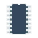 Computer Chip Electronic Icon