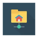 Connected Folder Network Icon
