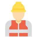 Contractor Labor Worker Icon