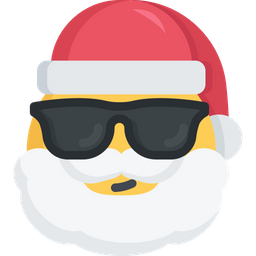 Download Cool Santa Icon Of Flat Style Available In Svg Png Eps Ai Icon Fonts Yellowimages Mockups