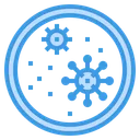 Virus Microorganism Cells Icon