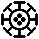 Corona Virus Coronavirus Icon