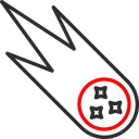 Cosmet Cosmic Falling Star Icon