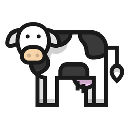 Cow Icon Of Colored Outline Style Available In Svg Png Eps Ai Icon Fonts