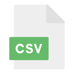 Free Csv Flat Icon Available In Svg Png Eps Ai Icon Fonts
