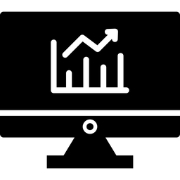 Cyber statistics Icon