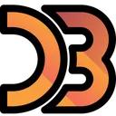 D Dot Js Technology Logo Social Media Logo Icon