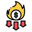 Deflation Icon