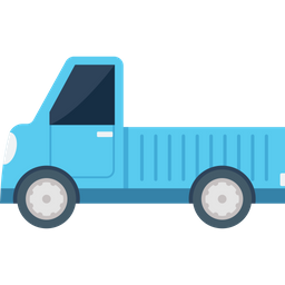 Delivery Car Icon - Download in Flat Style