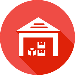Delivery, Transport, Warehouse, Godown, Storage, Storehouse Icon png