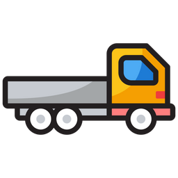 Free Delivery Truck Colored Outline Icon Available In Svg Png Eps Ai Icon Fonts