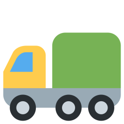 Delivery Emoji Icon - Download in Flat Style