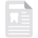 Dental Report Teeth Report Teeth Diagnosis Icon